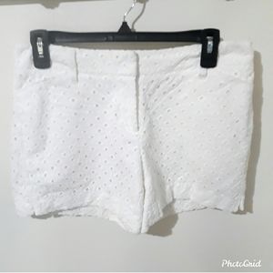 Womens White House Black Market Shorts Whi…